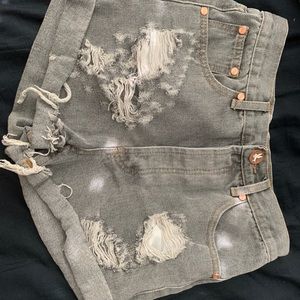 REVOLVE DENIM SHORTS